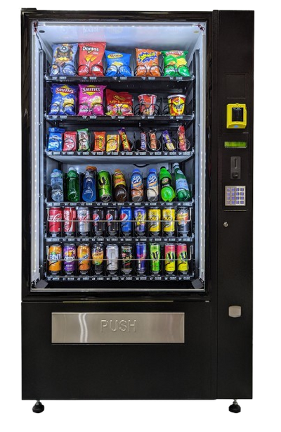 CV5 Plus large vending machine for high traffic locations with chilled snacks and drinks Australia