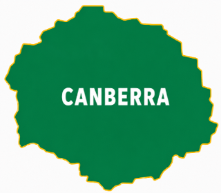 I Want A Vending Machine service area - covering all  canberra metro suburbs and surrounding regions